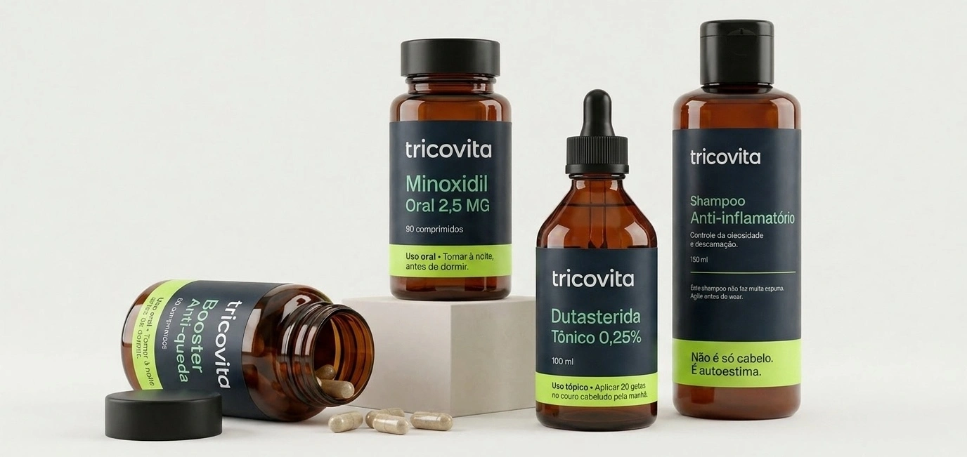 Linha de produtos Tricovita
